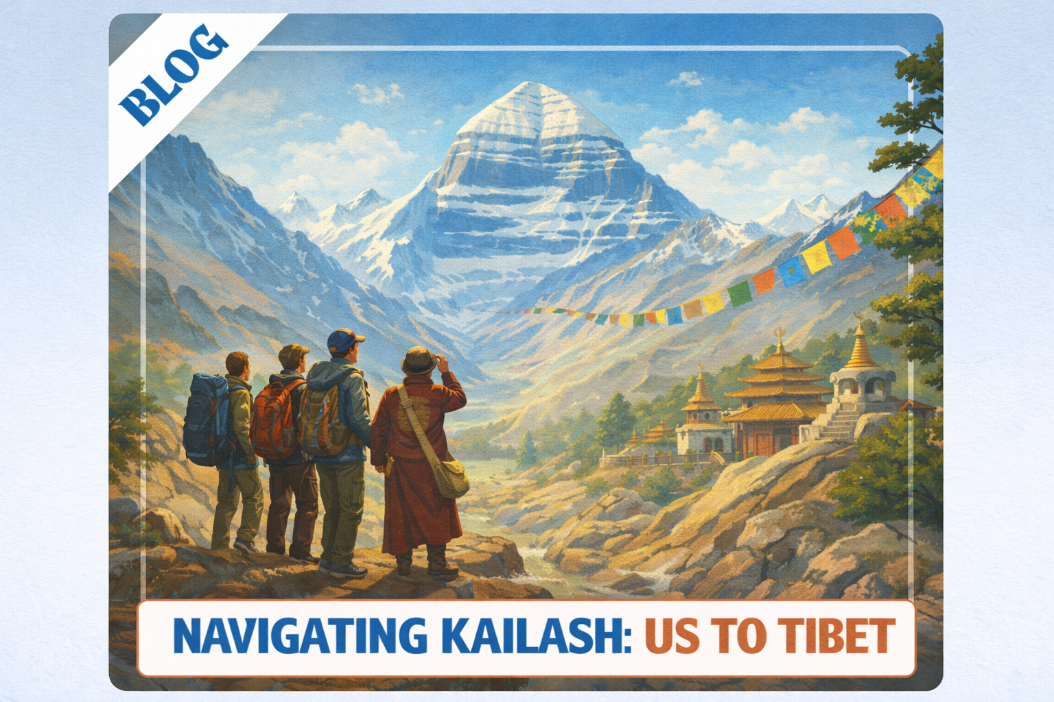 Navigating Kailash: US to Tibet