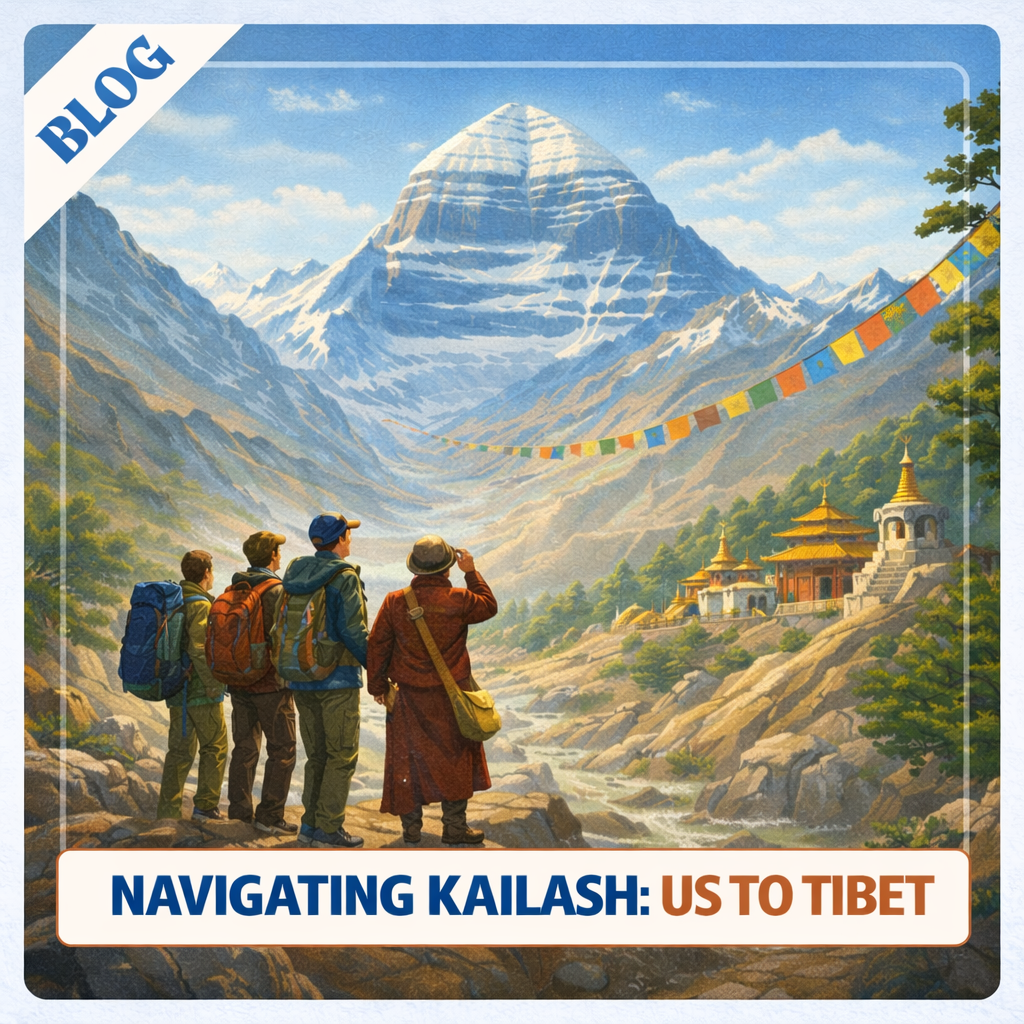 Navigating Kailash: US to Tibet