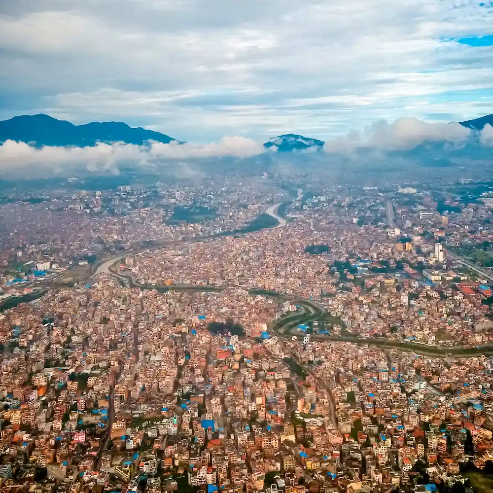 helicopter-view-of-kathmandu