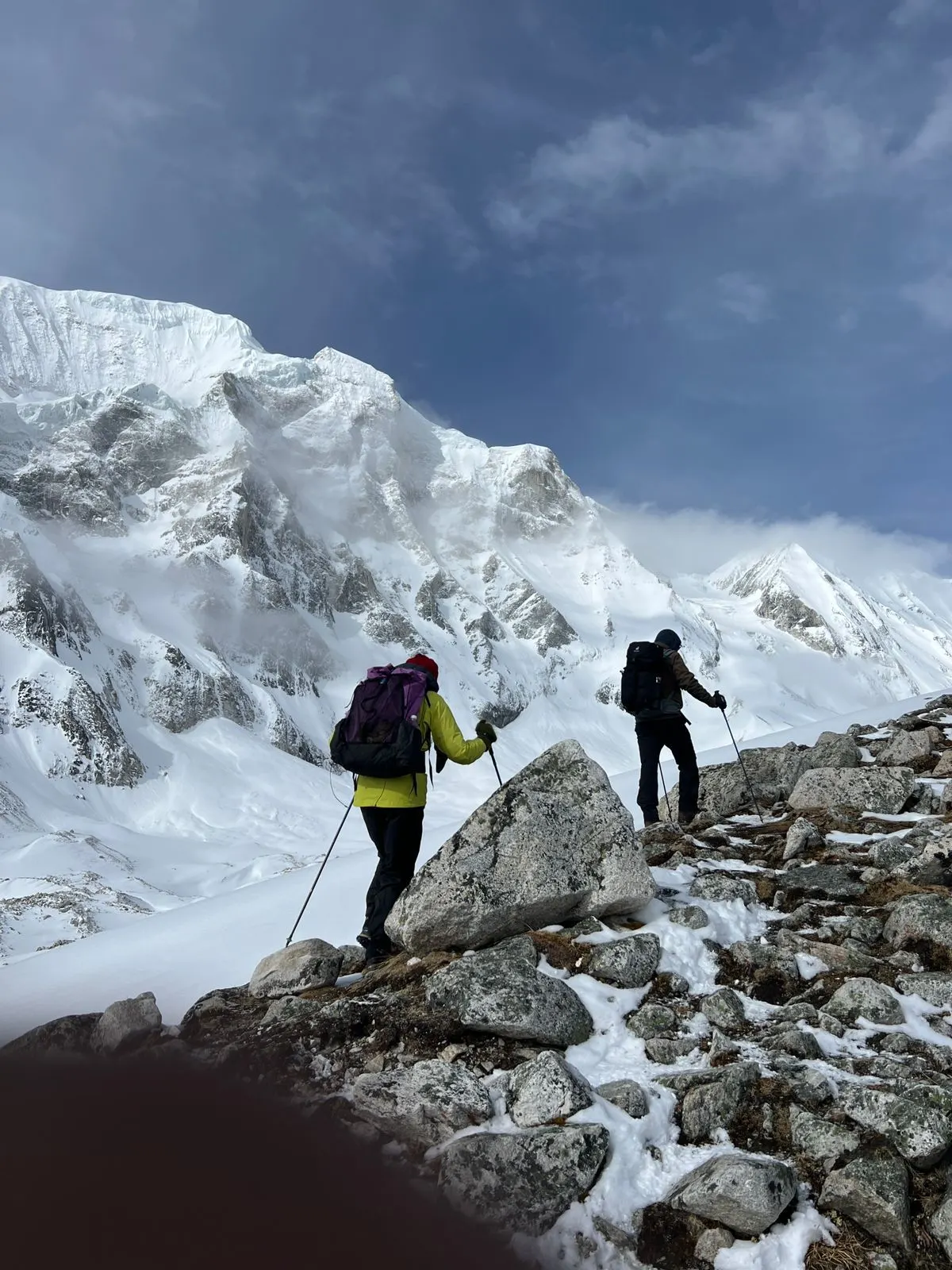 climbing-manaslu