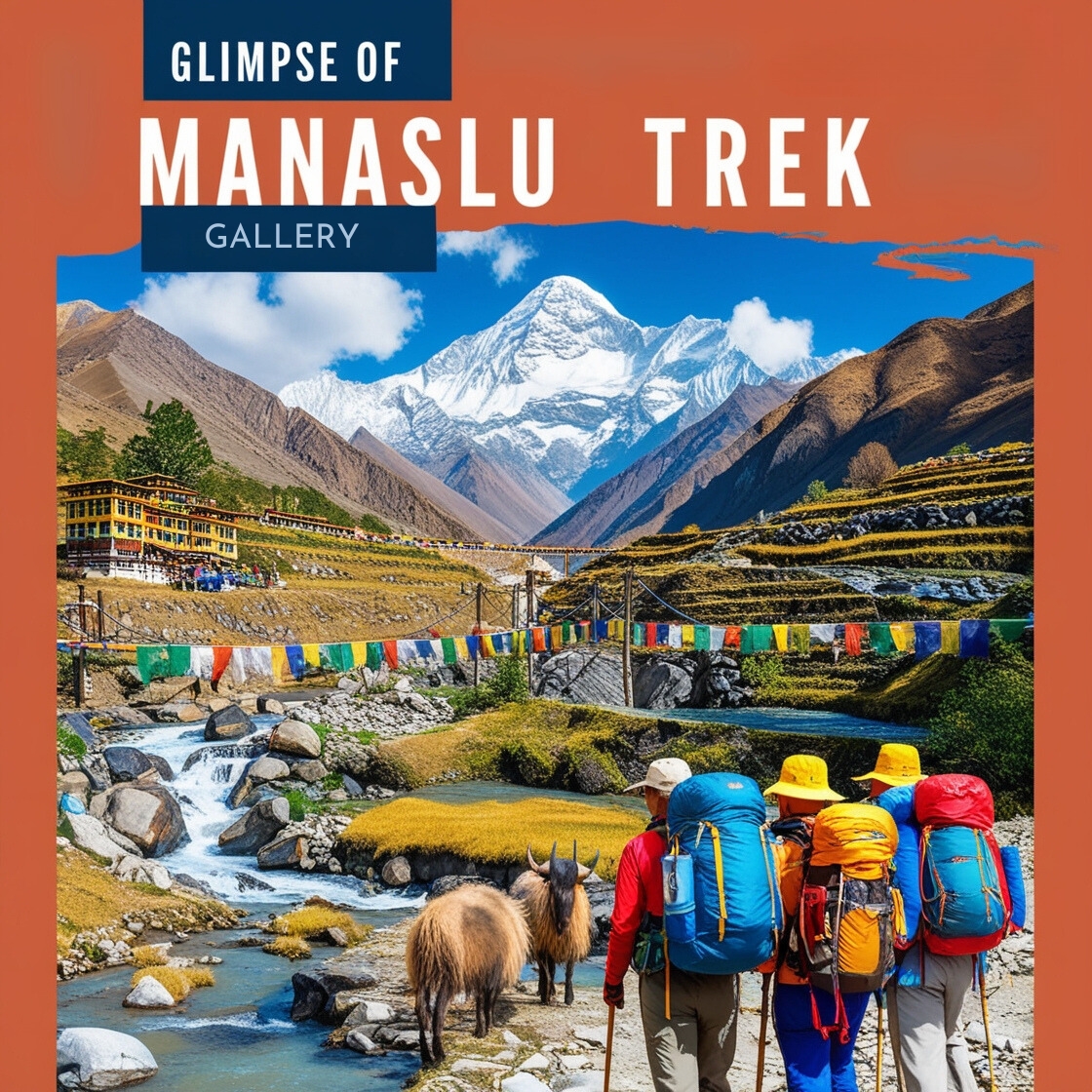 Glimpse of Manaslu Circuit Trek