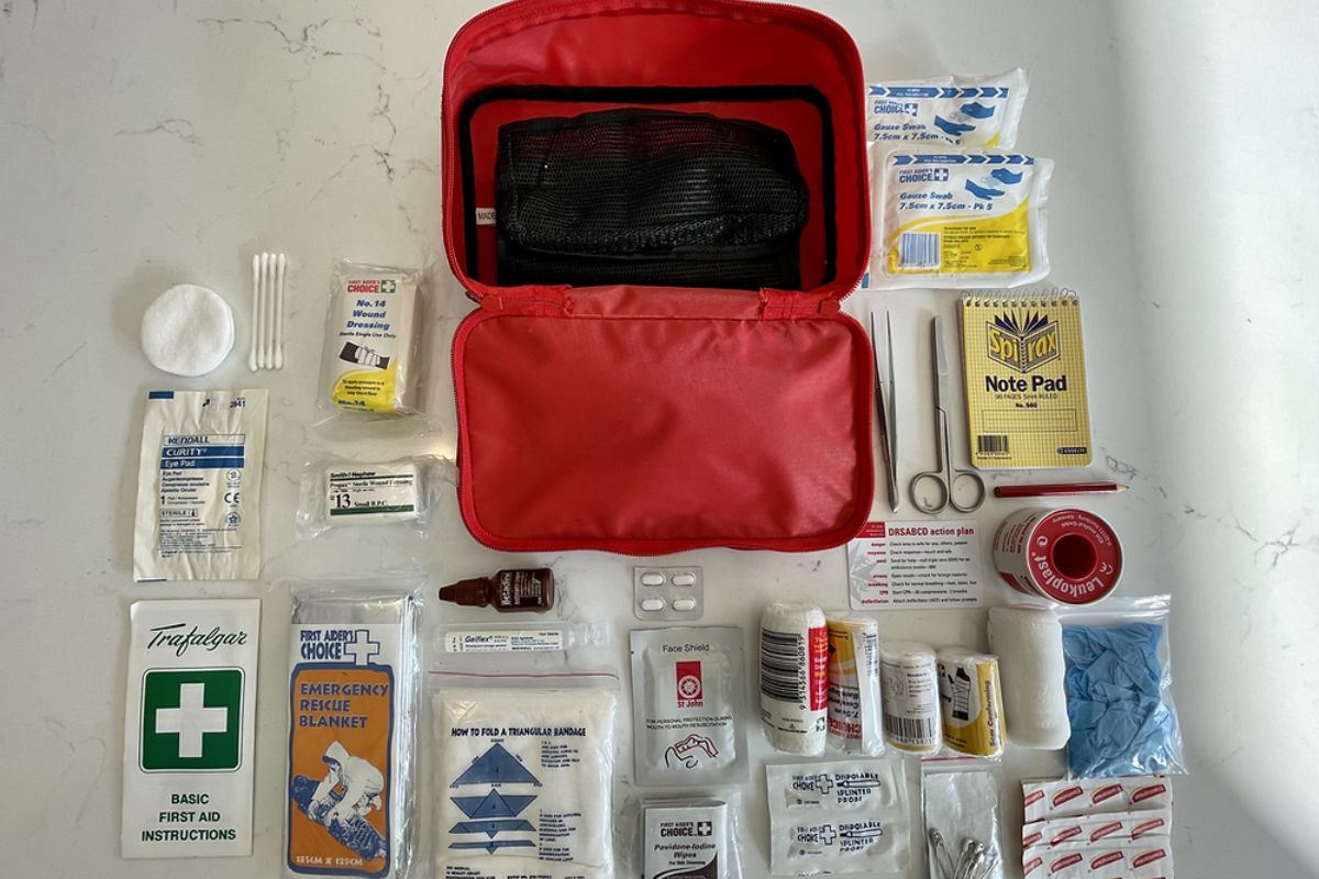 First Aid used in trekking 